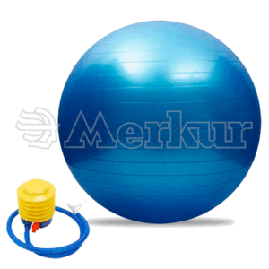 PELOTA PARA GIMNASIO 65 CM CON INFLADOR - PILATES - YOGA - FITBALL