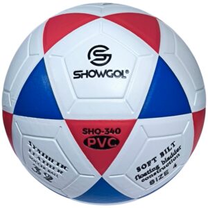 PELOTA DE FULBITO Nº 4 CUERO SINTÉTICO PVC SHOWGOL ESTRELLA