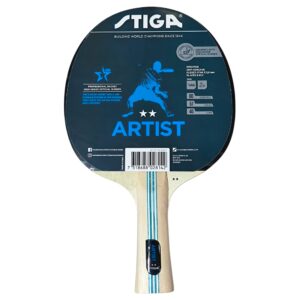 RAQUETA DE TENIS DE MESA 2 ESTRELLAS STIGA MODELO ARTIST - PING PONG