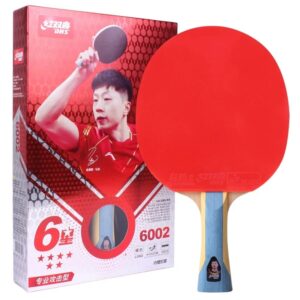 RAQUETA DE TENIS DE MESA 6 ESTRELLAS DHS MODELO 6002 - PING PONG