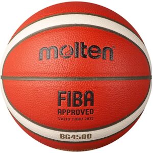 IMPARABLE PELOTA MOLTEN DE BASKET N° 6 FIBA CUERO COMPOSITE PREMIUM B6G-4500