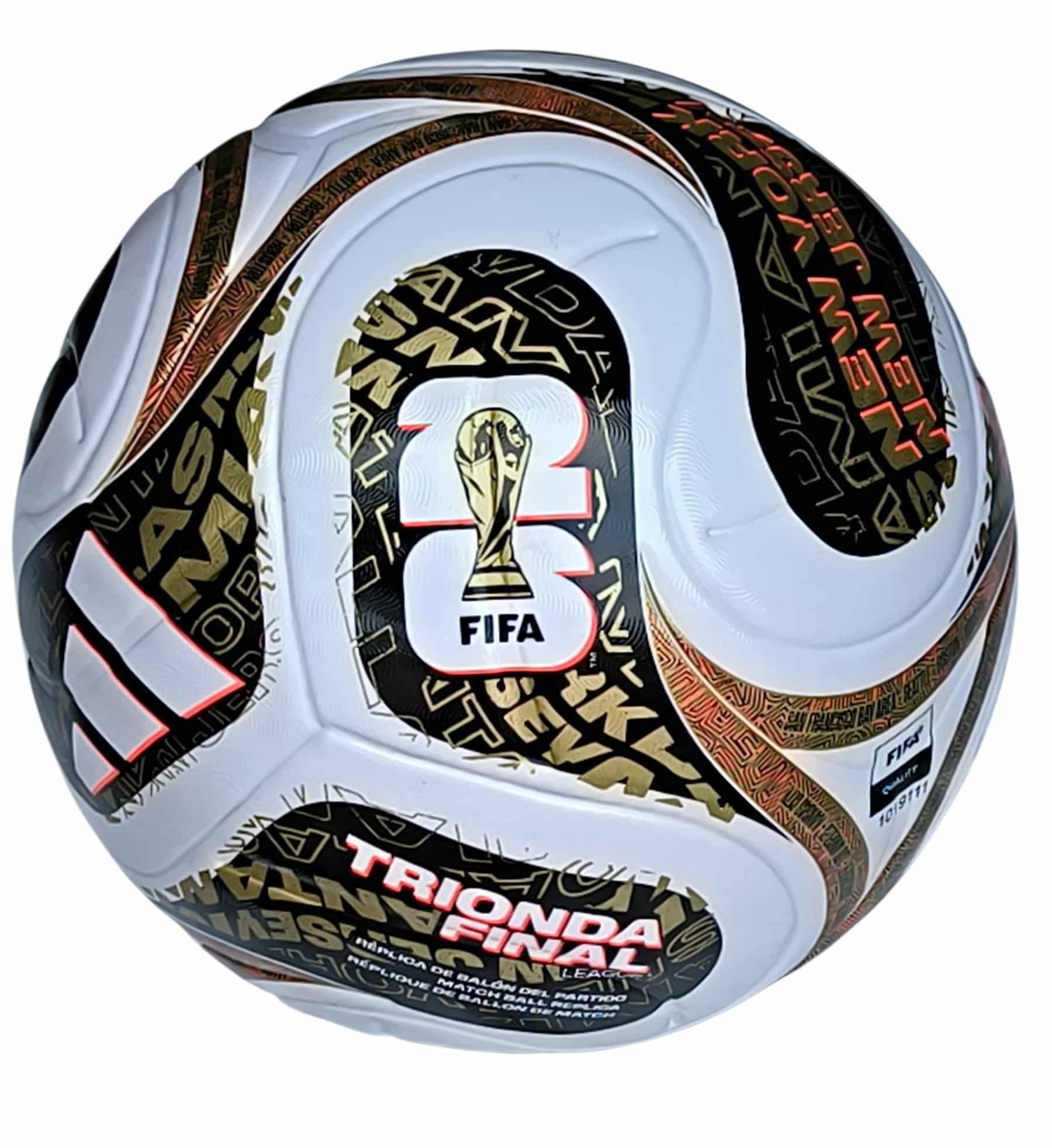 OFICIAL PELOTA DE FÚTBOL ADIDAS TRIONDA FINAL LEAGUE COPA MUNDIAL FIFA 2026 - Imagen 2